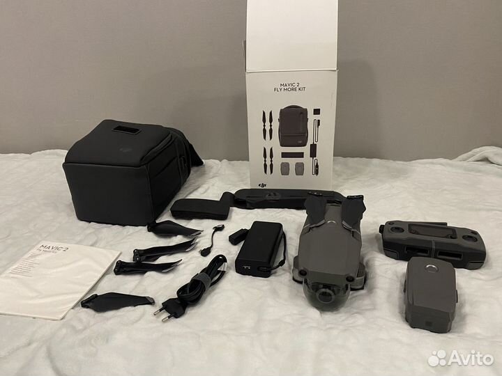 Квадрокоптер dji mavic 2 zoom + fly more kit