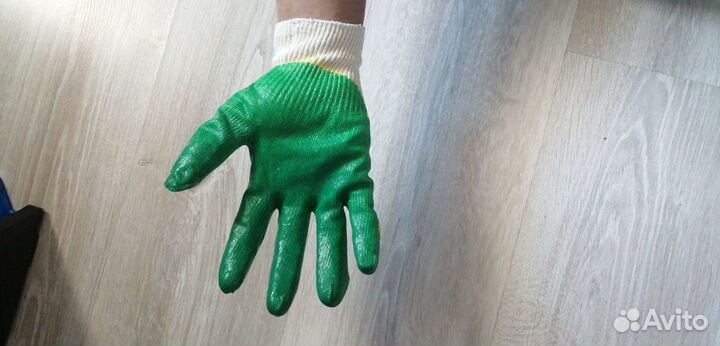 Перчатки с двойным обливом