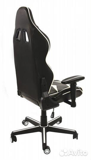 Компьютерное кресло Racer черное - бежевое