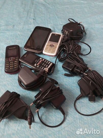 Разрядки на разные телефоны