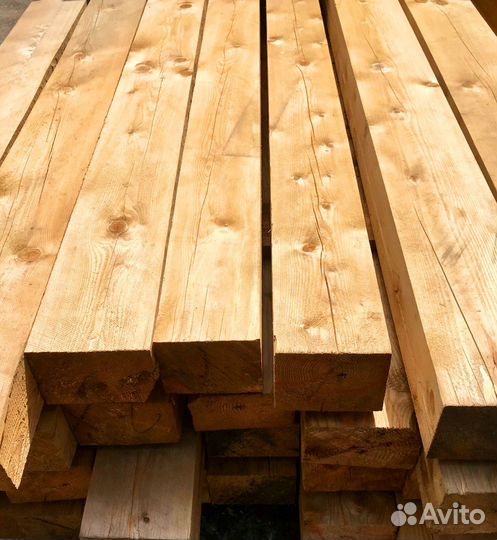 Натуральный брус 150х200х6000мм, гост