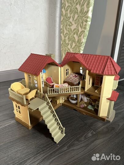 Sylvanian Families дом с мебелью
