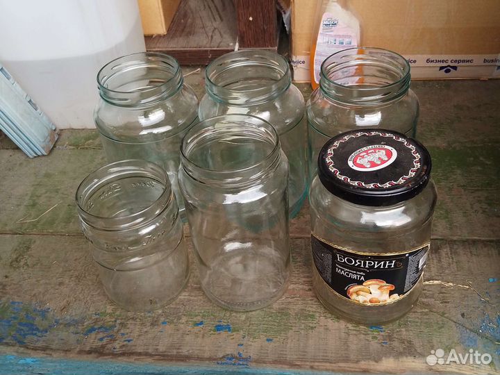 Банки стеклянные 2 л