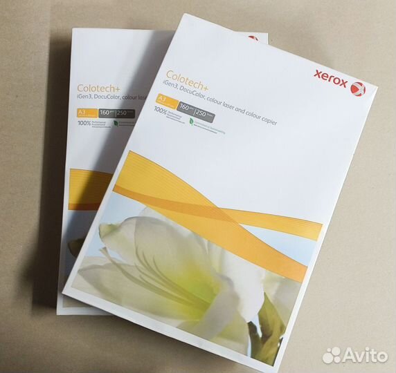 Бумага Xerox Colotech+ А3, 160 г/кв.м, 250 листов