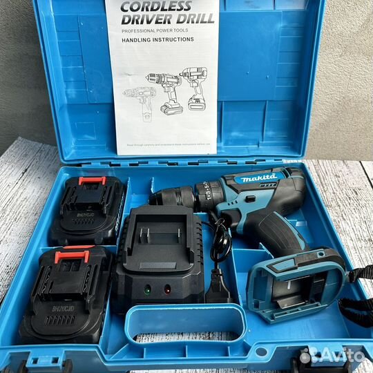 Новый ударный шуруповерт Makita 36v