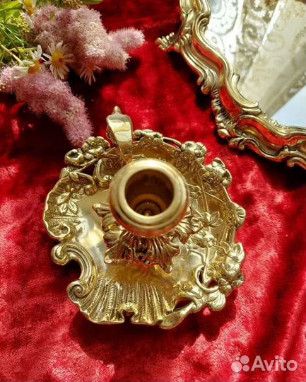 Подсвечник Латунный