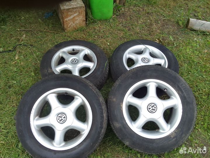 4 штуки литьё r 14 5 100 обменяю на 4.100 продам