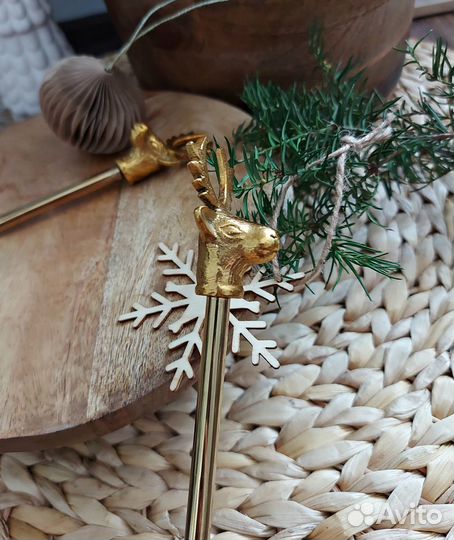 Hm home приборы Zara олень приборы для сервировки