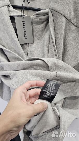 Худи balenciaga incognito зип