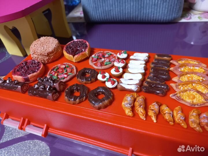 Миниатюрная еда для кукол