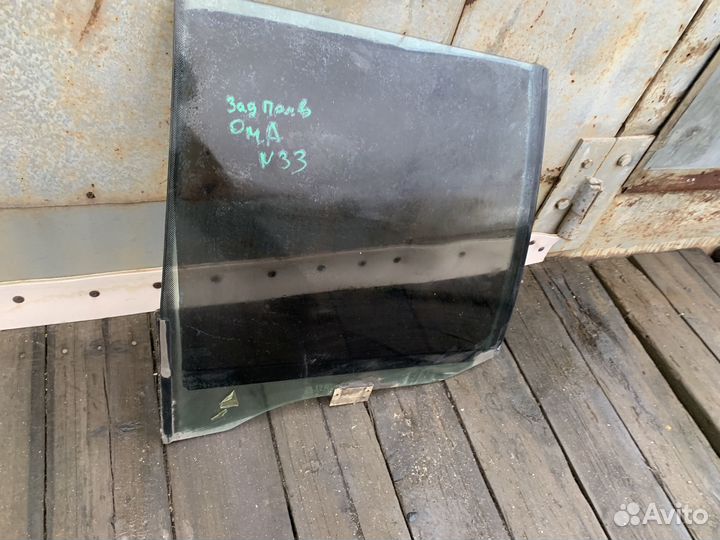 Стекло задние правое Omega A универсал