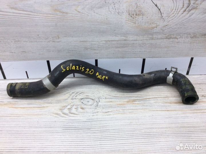 Патрубок отопителя Hyundai Solaris седан G4LC 2020