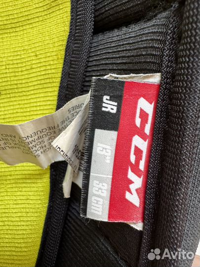 Щитки хоккейные ccm 13