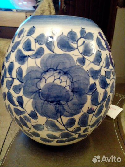 Ваза под гжель