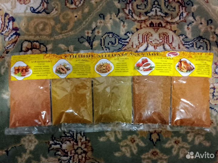 Специи, приправы, соли