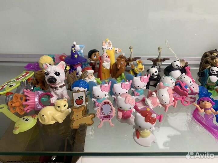 Игрушки из киндера пакетом