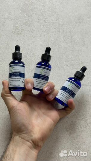 Миноксидил + мезороллер