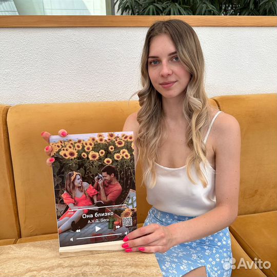 Фоторамка с песней / подарок