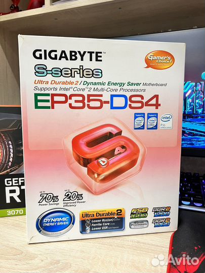 Материнская плата gigabyte GA-EP35-DS4 LGA775
