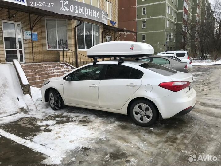 Автобокс на крышу Joker, 530 литров белый