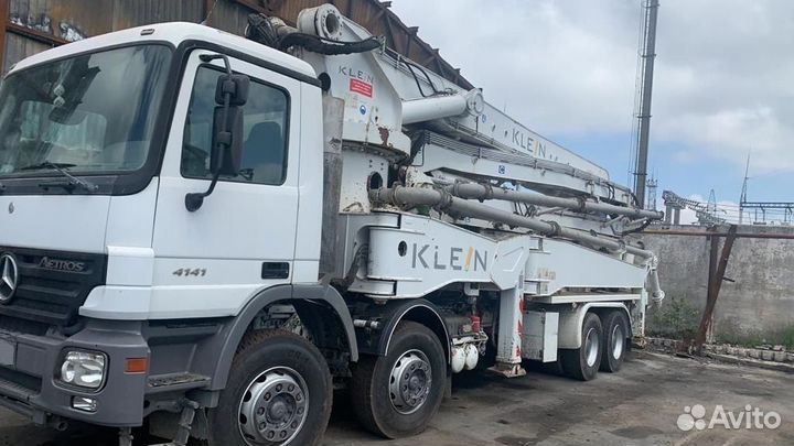 Автобетоносмеситель Mercedes-Benz Actros 4141B, 2007