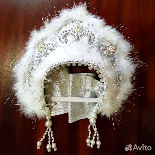 Кокошник для Снегурочки