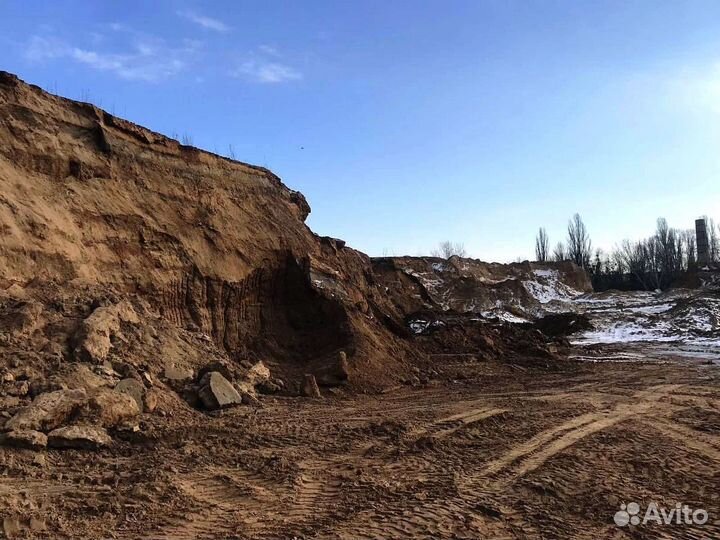 Песок карьерный с доставкой