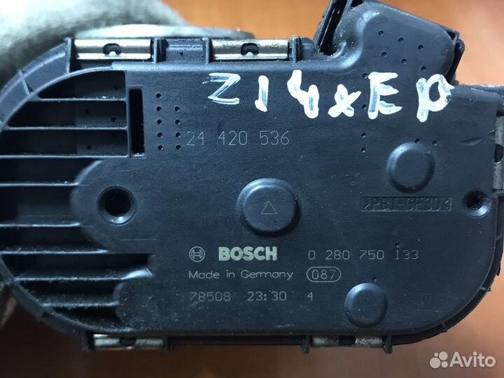 Дроссельная заслонка 24420536