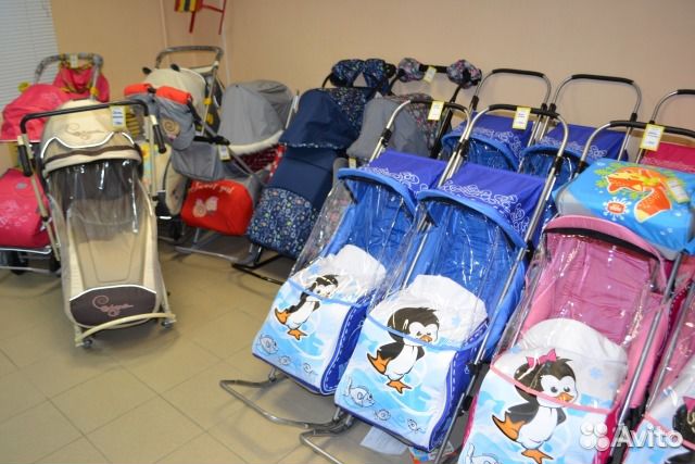 Саночки- коляски в Миассе в наличии новые