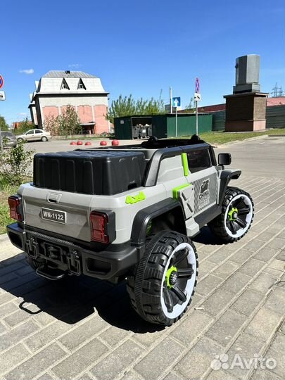 Электромобиль детский джип новый