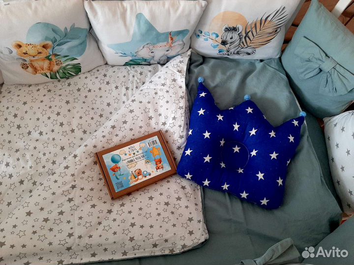 Комплект в детскую кроватку бортики