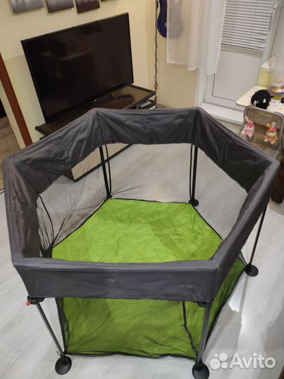 Манеж детский высокий