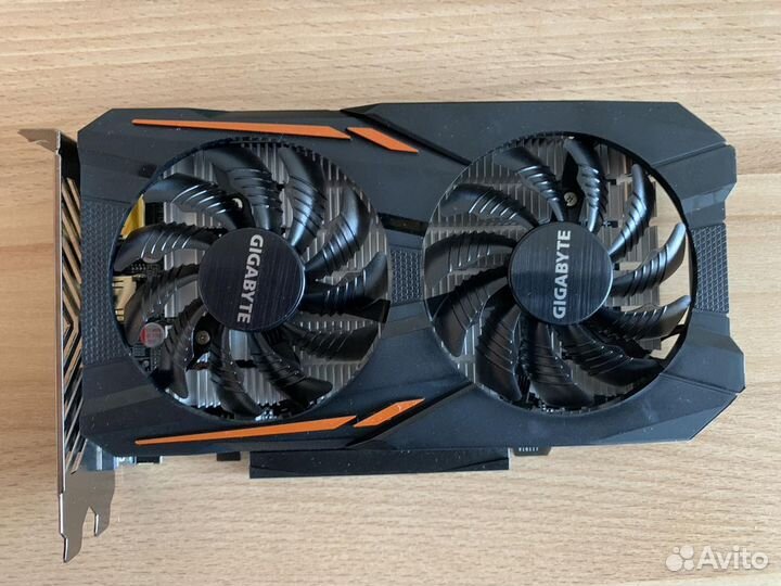 Новая Gigabyte gtx 1050 ti