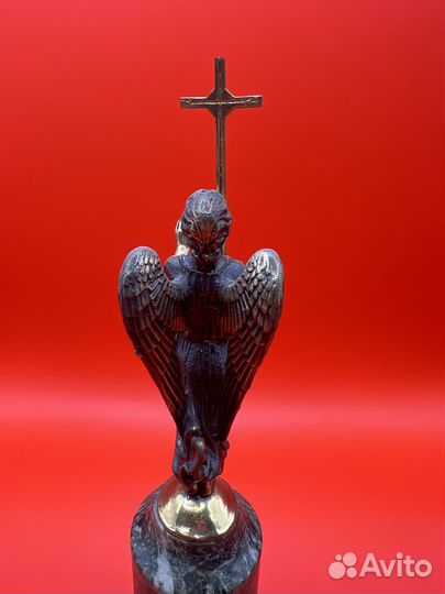 Статуэтка архангел на змеевике