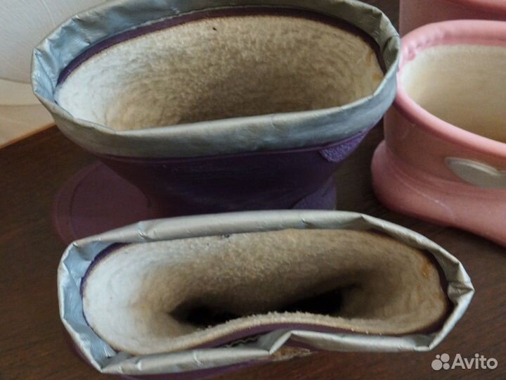 Резиновые сапоги для девочки 32