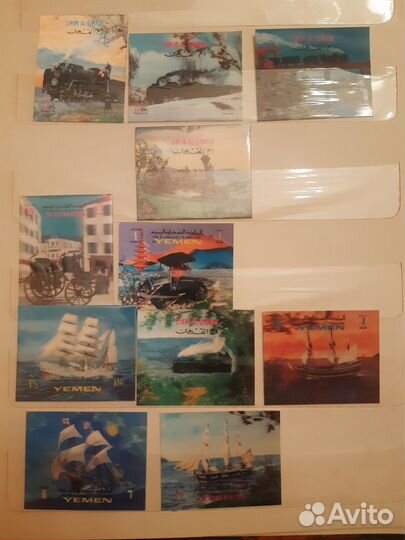 Почтовые марки стерео