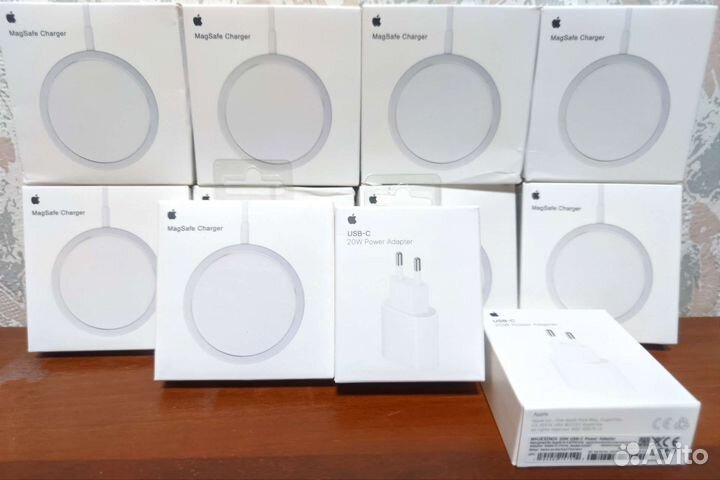 Зарядка для iPhone и Android Блок, кабель 1.5m