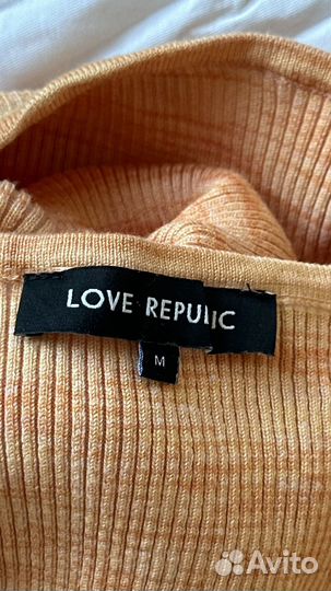 Платье трикотажное Love republic