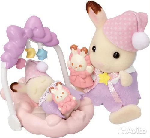 Sylvanian Families D-27 Спим вместе