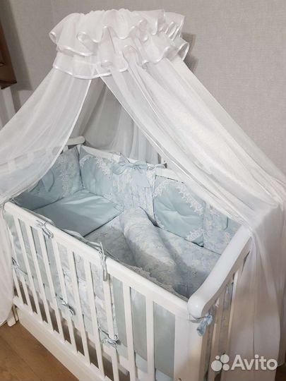 Балдахин в детскую кроватку