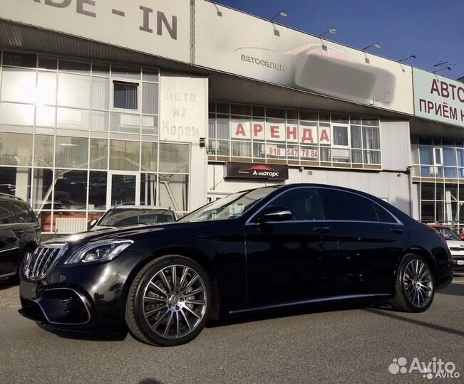 Mercedes-Benz S-класс 2.9 AT, 2018, 29 000 км