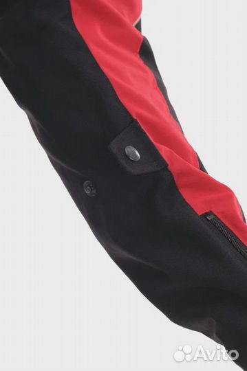 Мотокуртка City, Red - Black