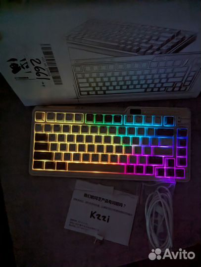 Kzzi k75 pro механическая клавиатура
