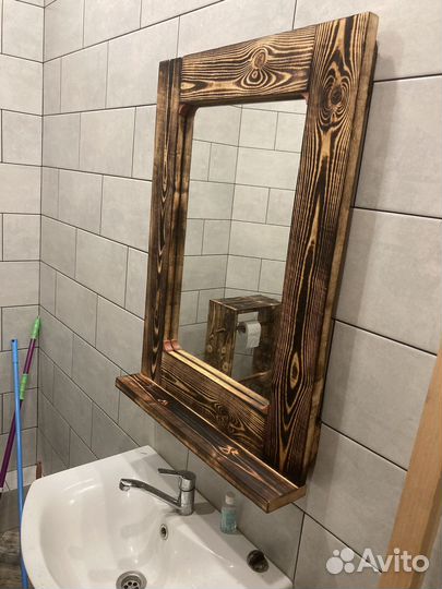 Мебель из поддонов зеркало