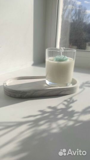 Ароматическая свеча ручной работы