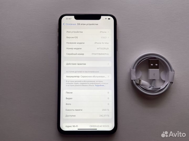 iPhone Xs Max, 256 ГБ