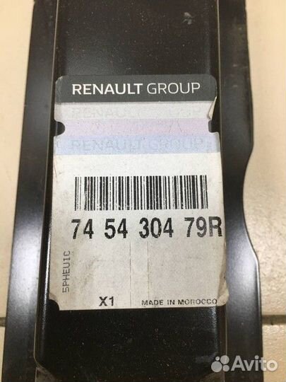 Поперечина лонжеронов задних Renault Dokker