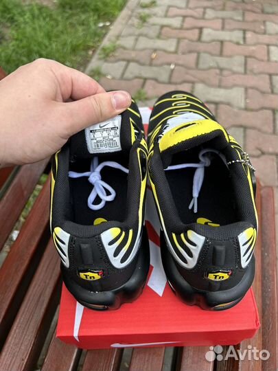 Кроссовки nike air max tn plus yellow black 41-46