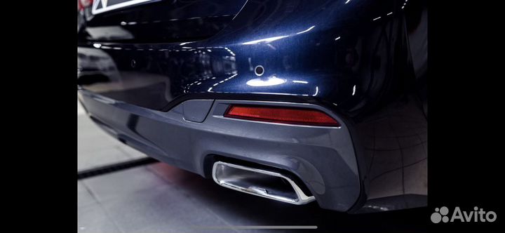 Насадки на глушитель BMW g30