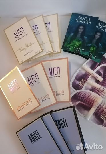 Пробники Mugler 1,2 мл